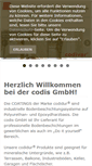 Mobile Screenshot of codis-gmbh.de